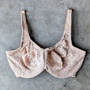 Wacoal Halo Lace Full Figure Underwire Bra size 34DDD